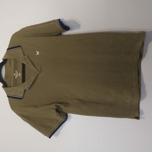 Olive green Frank and Oak polo